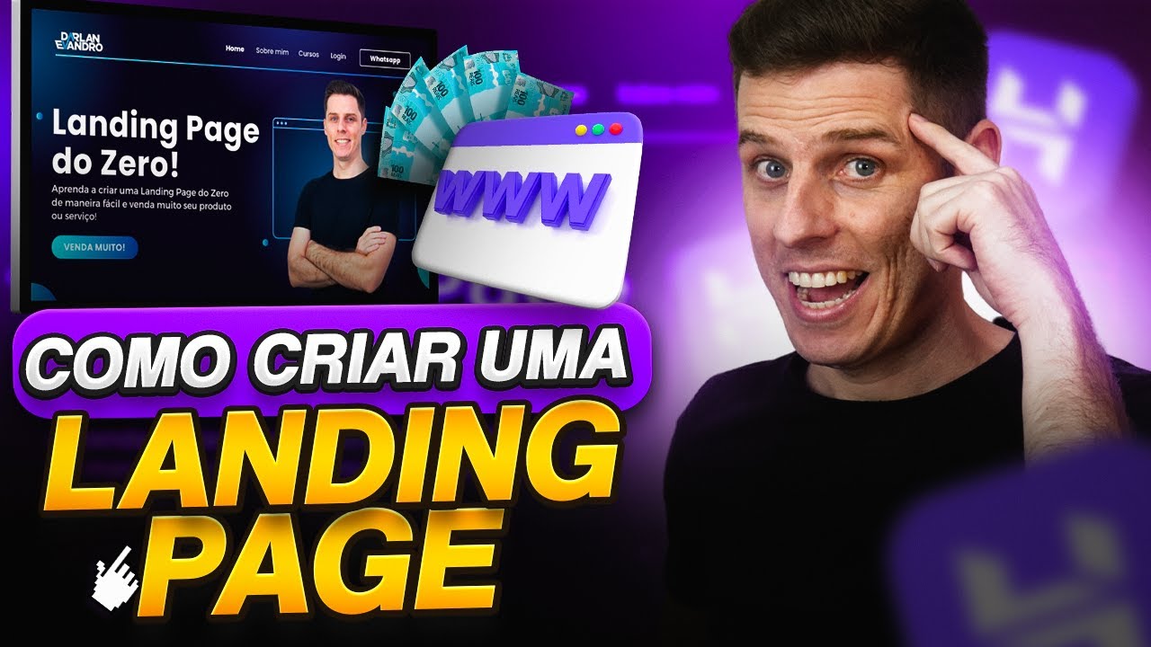 Como Criar uma Landing Page (Página de Vendas e Captura) do Zero! AULA COMPLETA E FÁCIL!