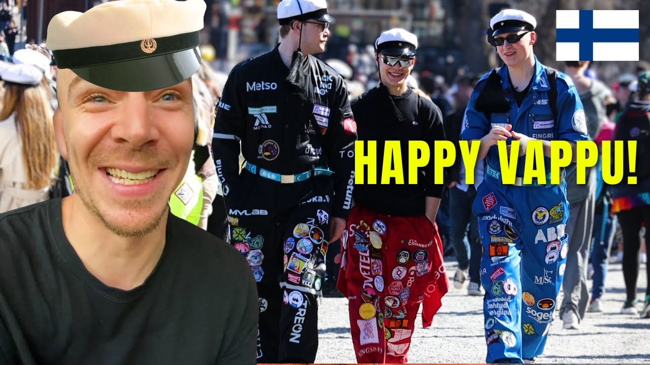 ВОТ КАК ВЕЧЕРИНЯТ ФИННЫ! 🇫🇮 (праздник Ваппу)