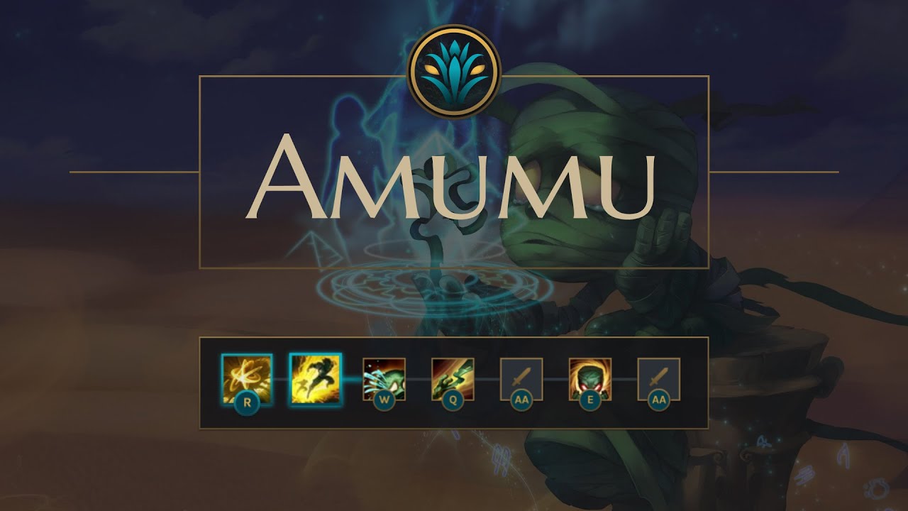 Amumu Teamfight Surprise Lockdown Combo [Hard] (League of Legends)