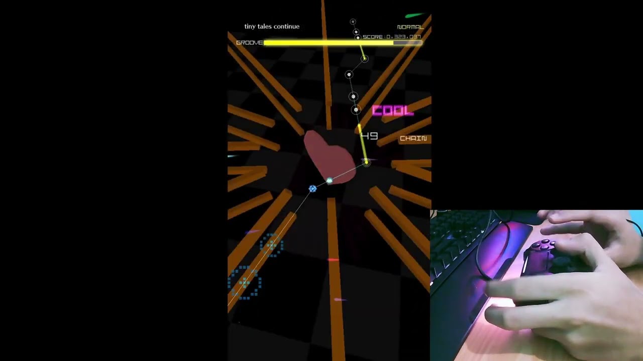 scuffed groove coaster gameplay with ps4 controller