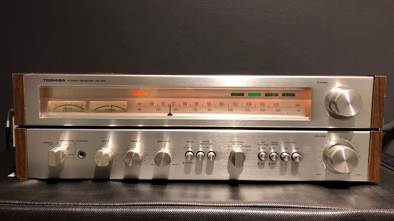 Toshiba Stereo Receiver SA-420
