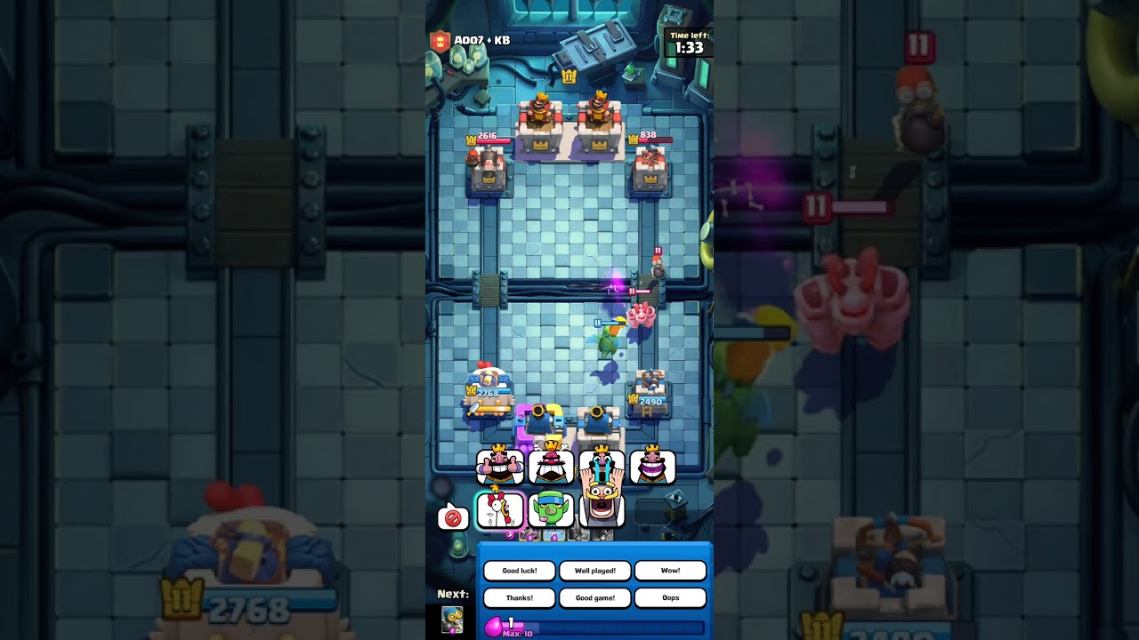 2v2 Event: Shoktober 2 #clashroyale Doctor Goblinstein #2v2challenge #gameplay