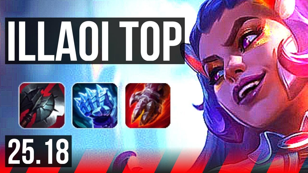 ILLAOI vs TRUNDLE (TOP) | Comeback | EUW Diamond | 25.18