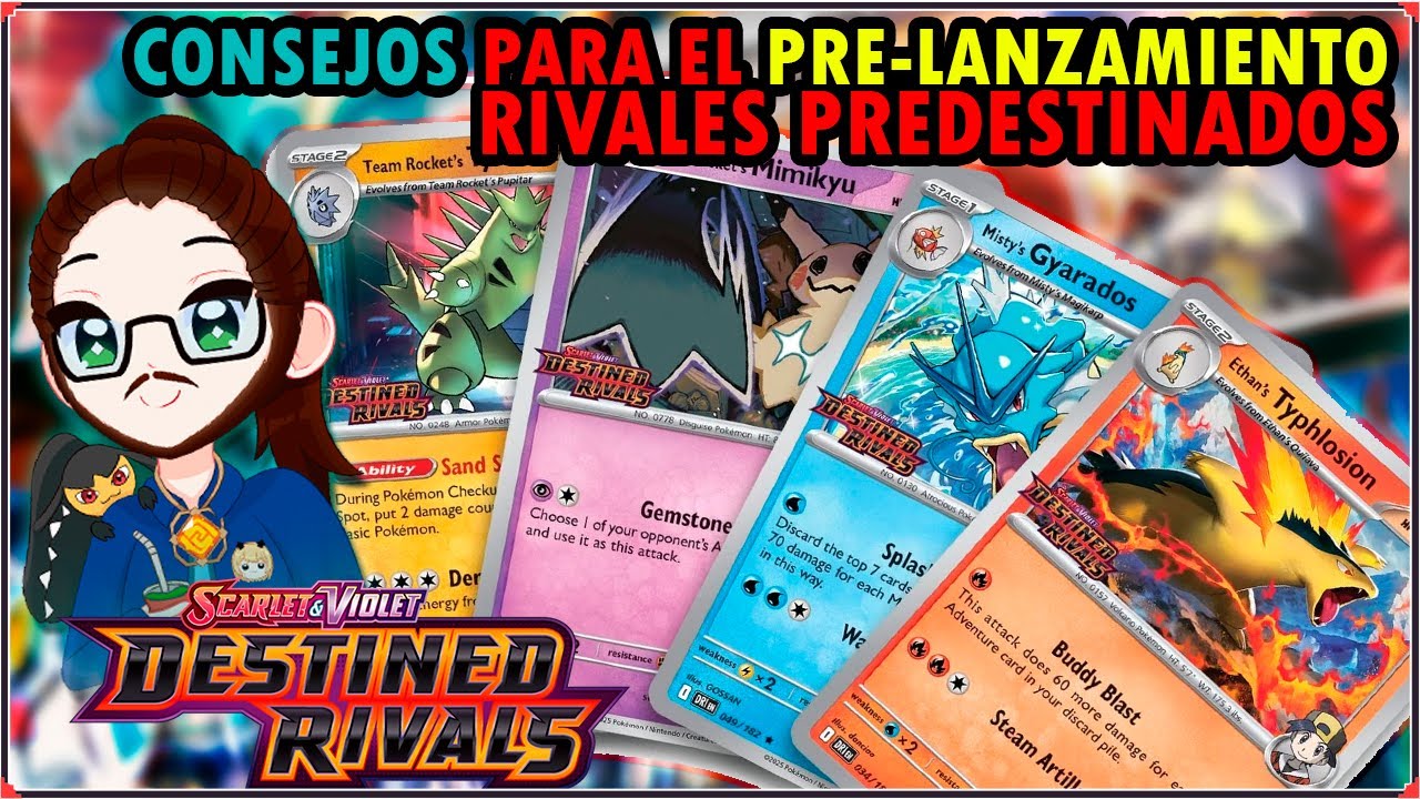 Pokemon TCG  | Consejos PARA ir BIEN preparados para el PRE LANZAMIENTO de DESTINED RIVALS !