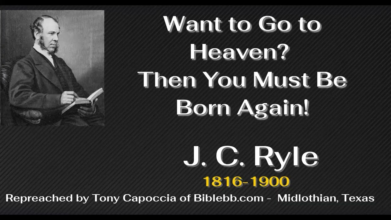 Want to Go to Heaven? Then You Must Be Born Again!