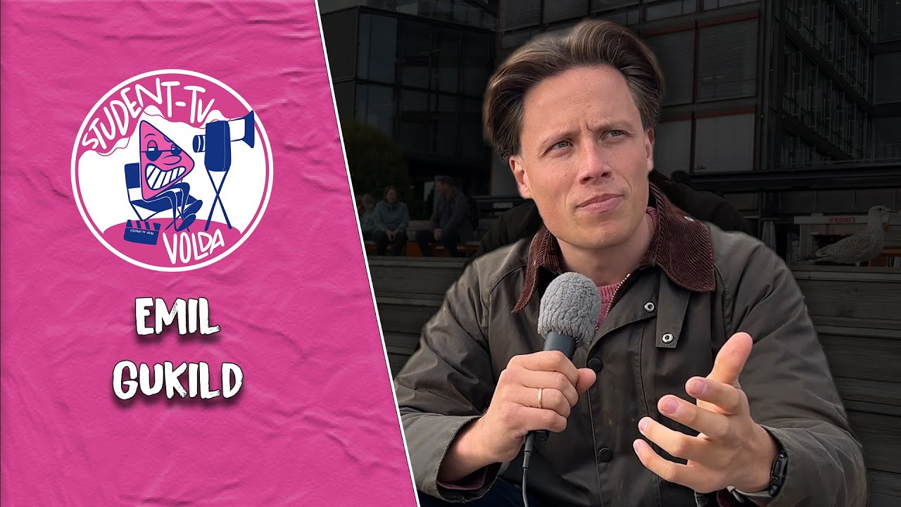 Emil Gukild mimrer over tiden sin i Volda | Intervju