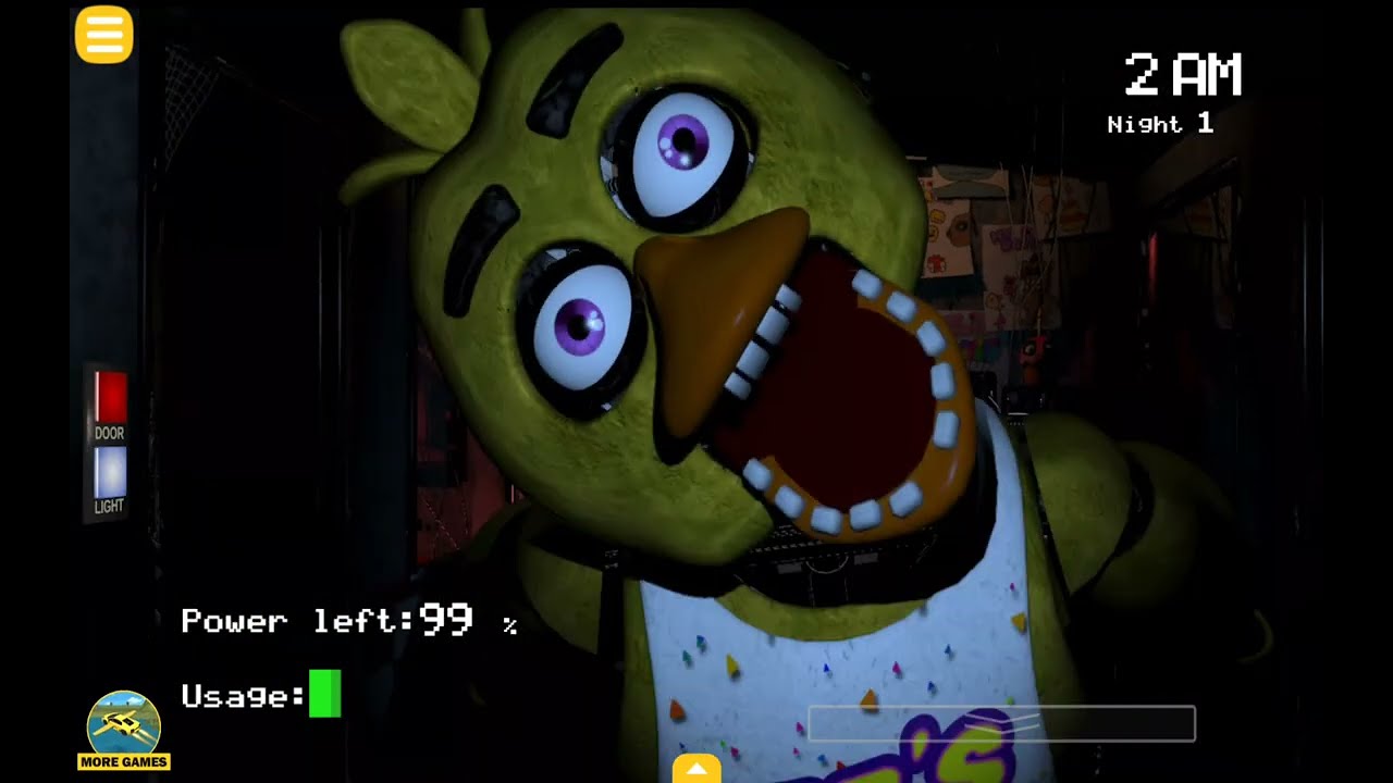 Oyuna başladığımda chica ne alaka#fivenightsatfreddys 