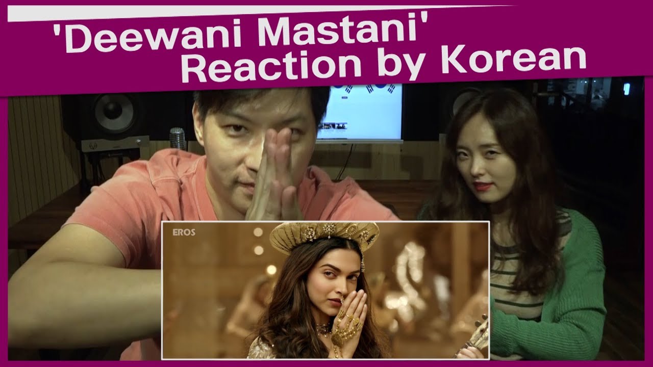 Deewani Mastani reaction by korean | Bajirao Mastani | Ranveer Singh | Deepika Padukone | Priyanka