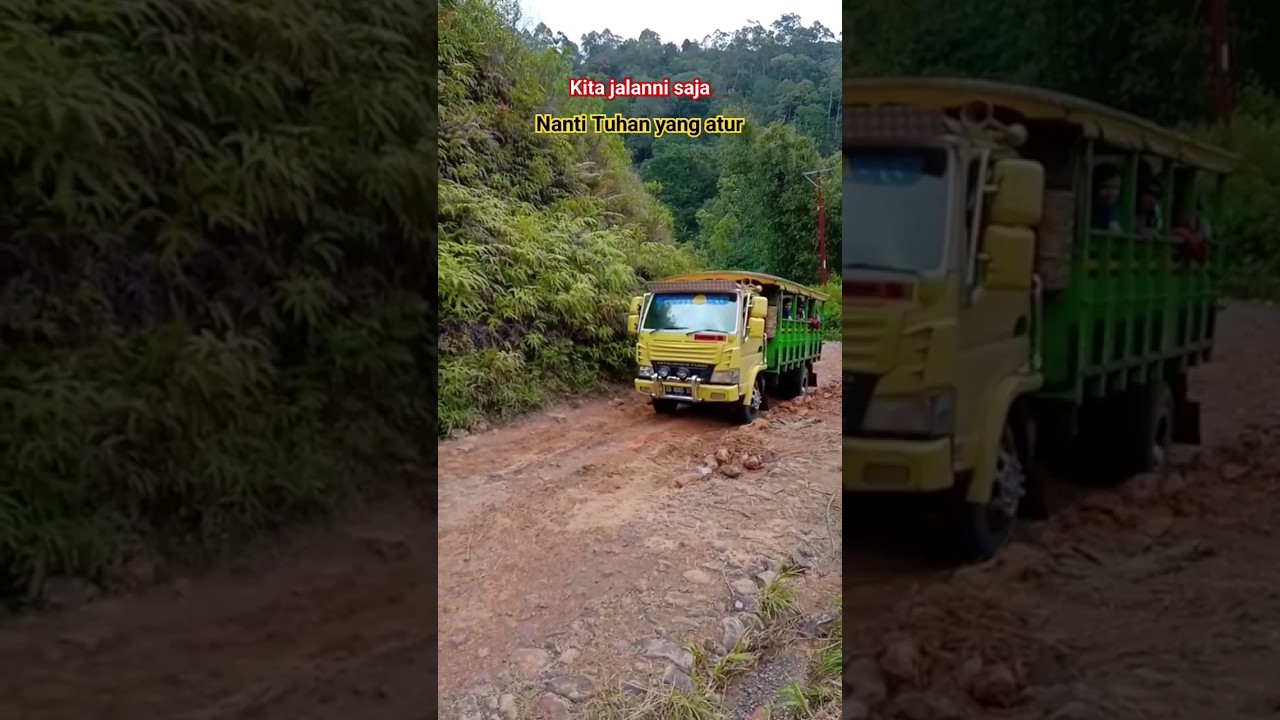 Jalannya parah ya 😭 