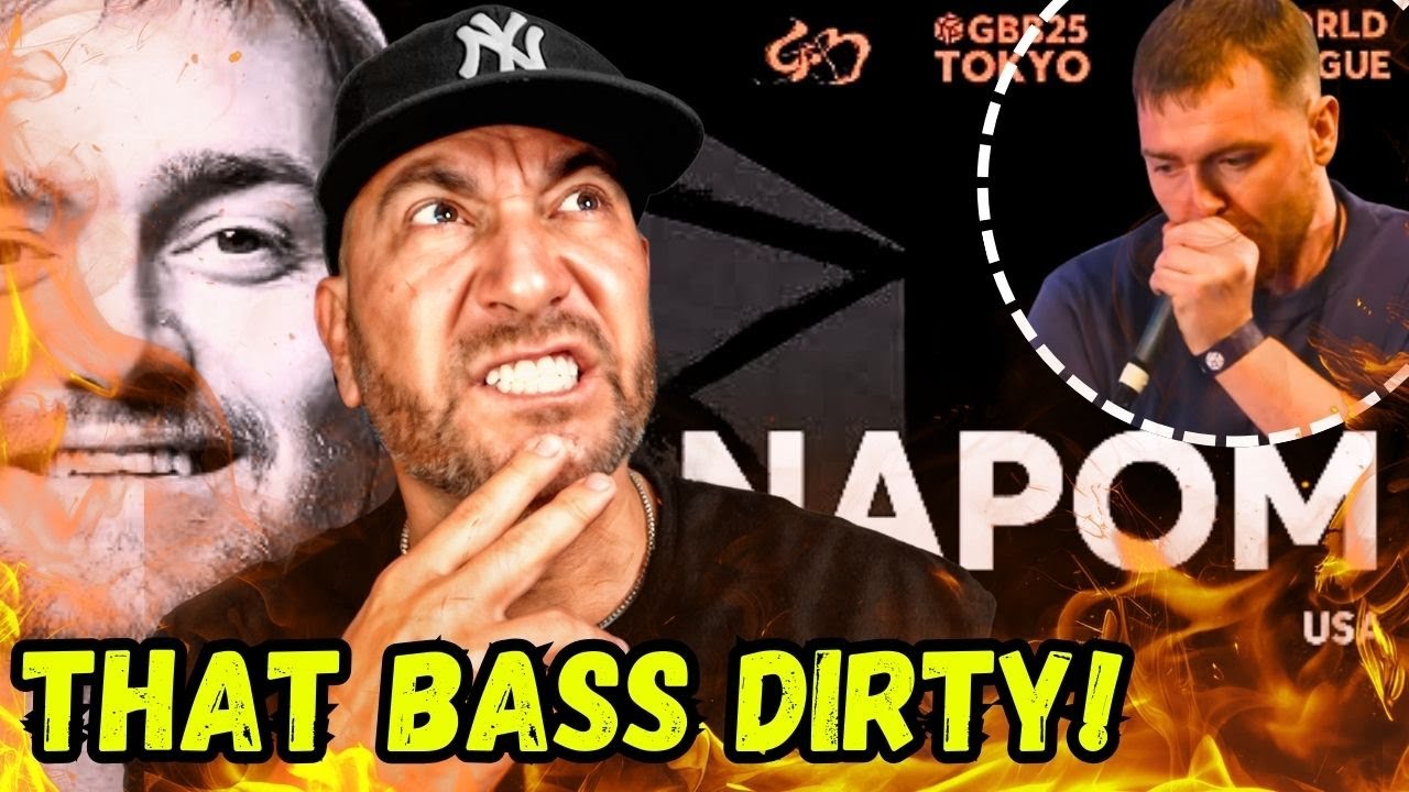 NaPoM’s Bass Is INSANE at GBB 2025 | Solo Elimination Reaction!