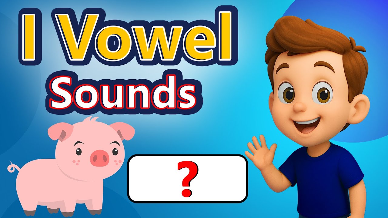 Learn Short i Vowel Sounds | i Vowel Family Words  | Fun Phonics Video for Kids