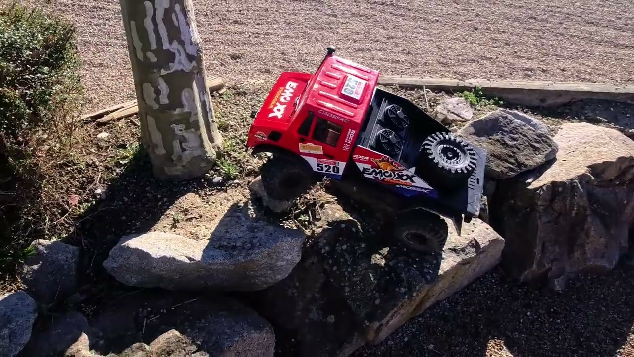 Cross rc emoXX XC GL6  la mise a jour qui change tout , test des reactions avec ces nouveaux réglage