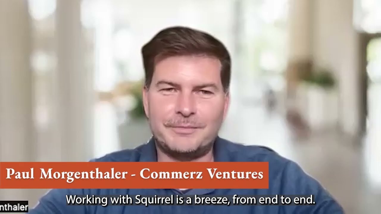 Paul Morgenthaler │ Commerz Ventures │Douglas Squirrel Testimonial