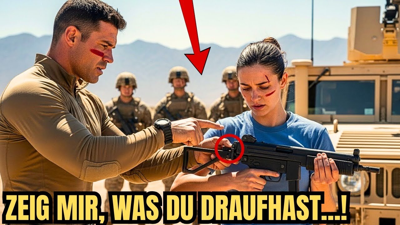 Sie reparierte die Schießstandwand – bis ein Navy SEAL ihr sein Gewehr reichte und zurücktrat