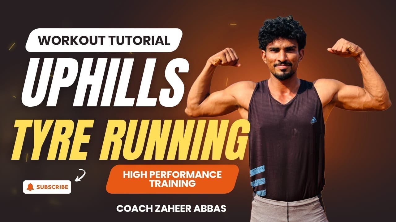 Athlete Uphills Tyre Running 