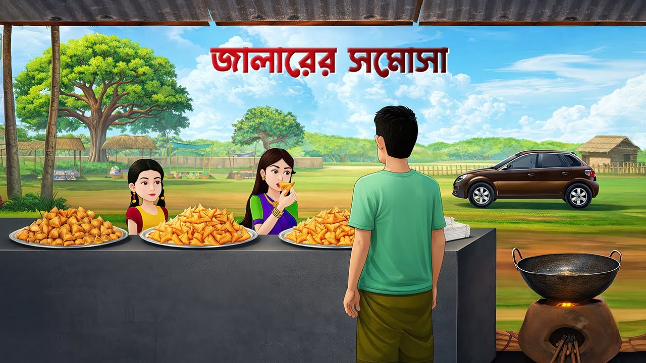 জালালের সমোসা | Bengali Moral Story | Bangla Village Cartoon | Dhadha Point Golpo
