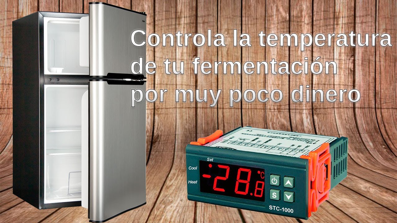 Controla la Temperatura🌡🌡 cámara de FERMENTACIÓN por muy poco dinero [STC1000]