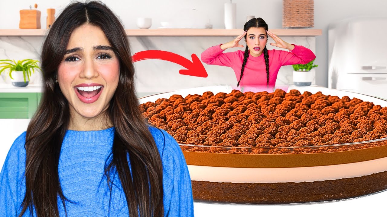 صنعت اكبر كيكة شوكولاته في العالم | كيكة احمد الزامل ! 😱
