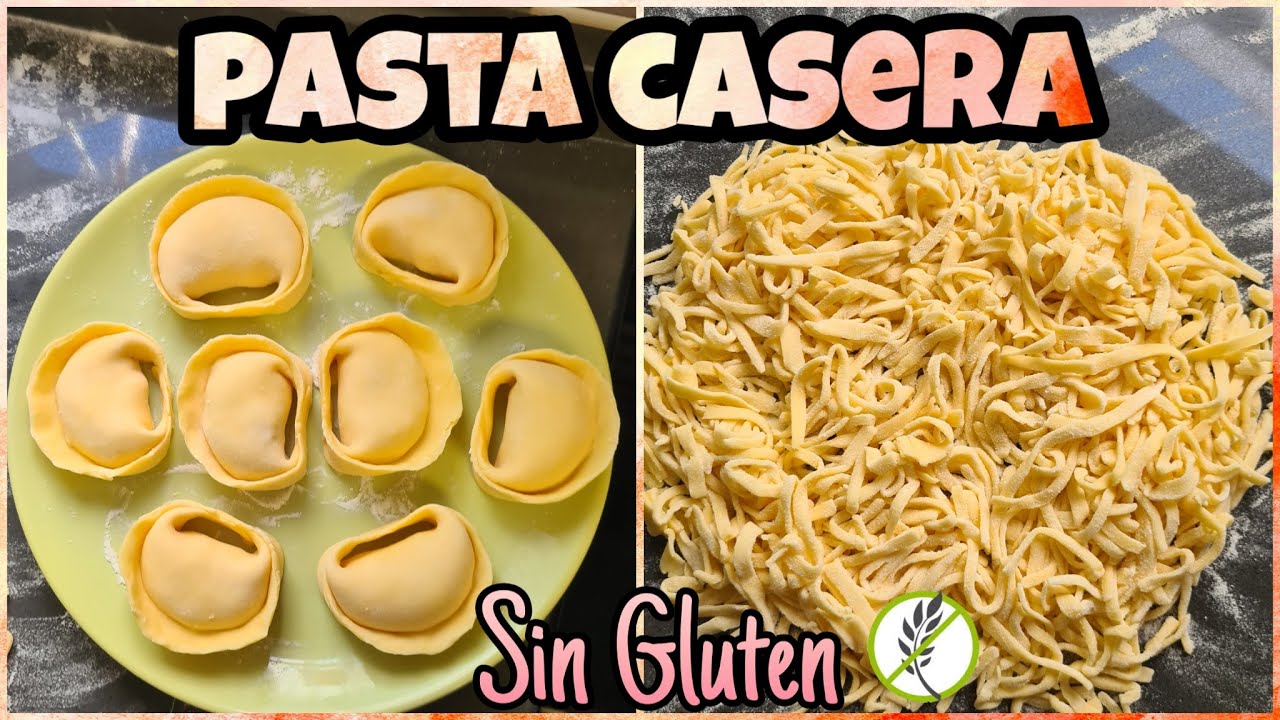 PASTA CASERA SIN GLUTEN | PASTA CASERA SIN TACC | FIDEOS CASEROS SIN GLUTEN | PASTA CASERA FÁCIL