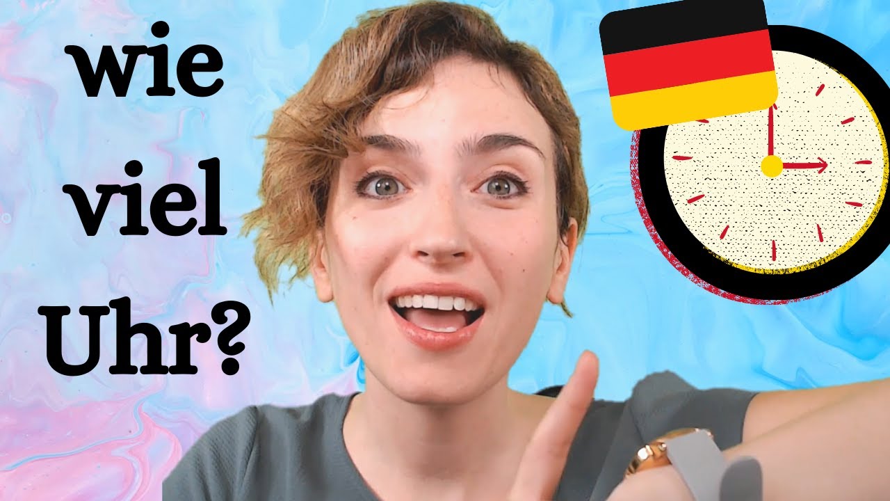 La HORA en alemán - Aprender alemán para hispanohablantes (subtítulos disponibles) ⏰🇩🇪