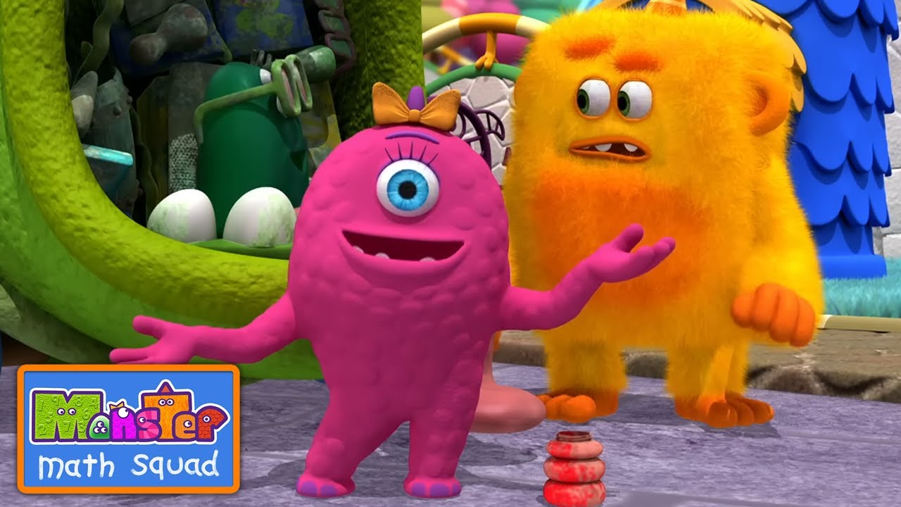 Garbage Monster Is Getting Everything Wrong | Fun With Numbers | Monster Math Squad - WildBrain