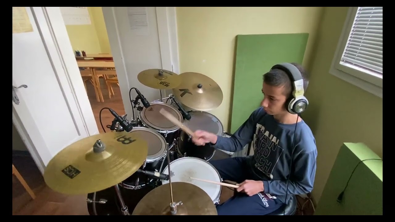 Jovan Markicevic...Louis - Kosa crna, oko plavo...drum cover...Uvertira Kraljevo