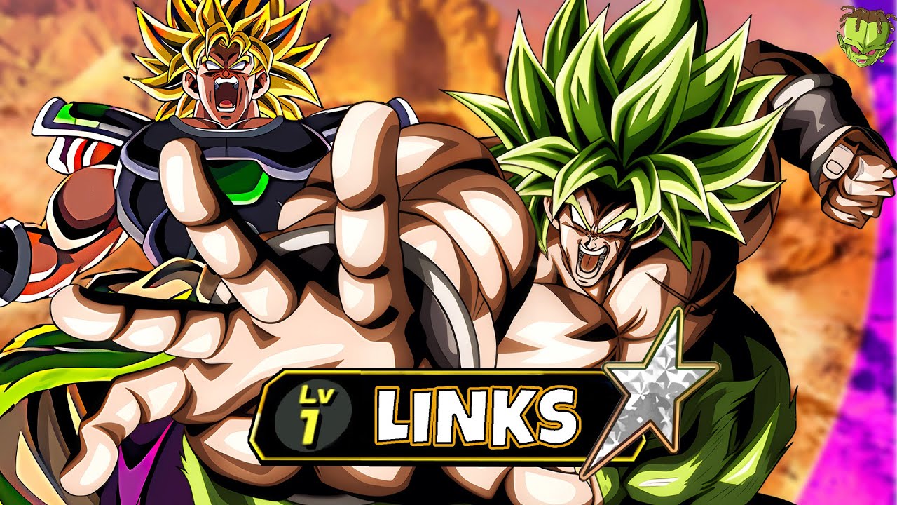 El REY del DOKKAN! LR FULL POWER BROLY LINKS 1 55% | Dokkan Battle