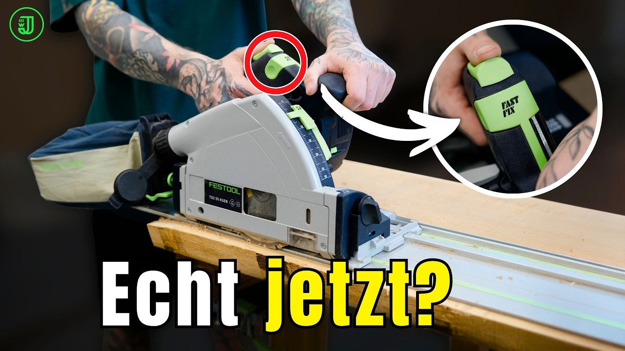 Neue FESTOOL TAUCHSÄGE 👉 Genial, aber hat ein RIESEN PROBLEM! 😲🤬 | Jonas Winkler