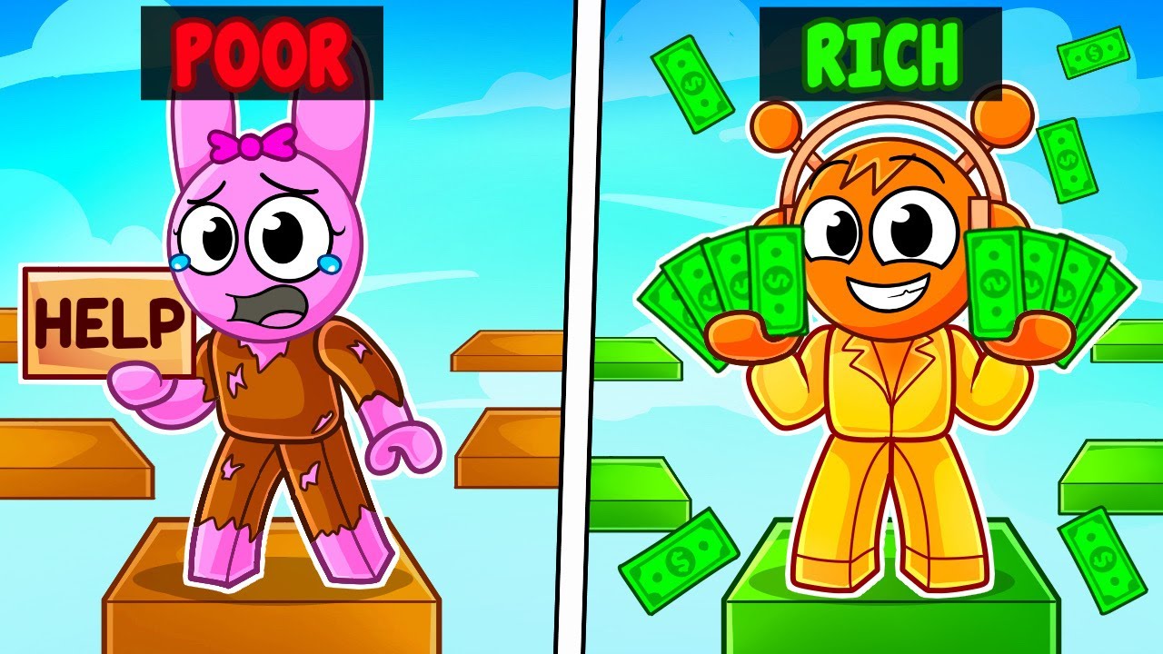 Roblox БЕДНЫЙ против БОГАТОГО Обби!