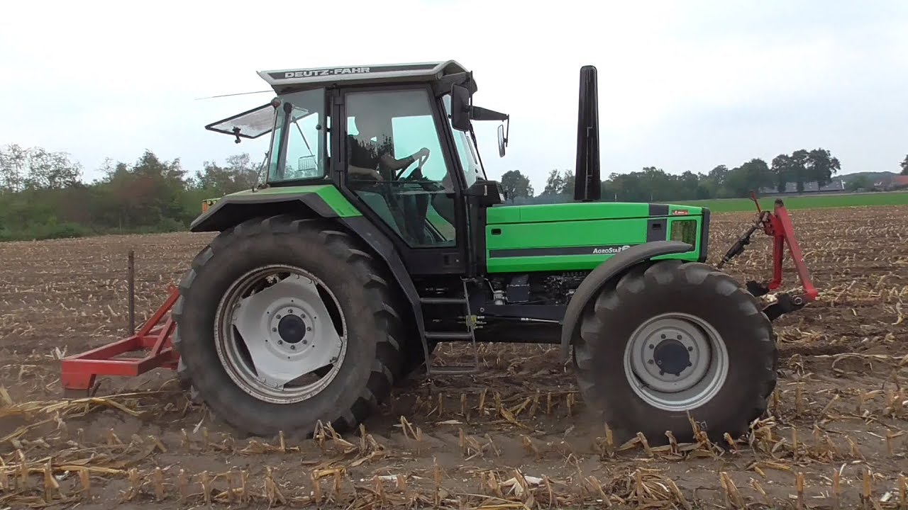 Woelen met Deutz-Fahr