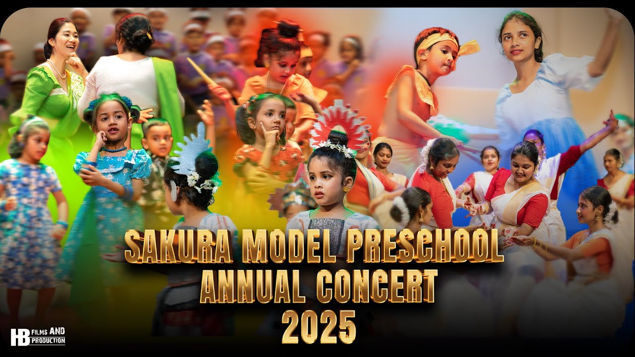 Sakura model preschool annual concert 2025 I HB Films and productions
