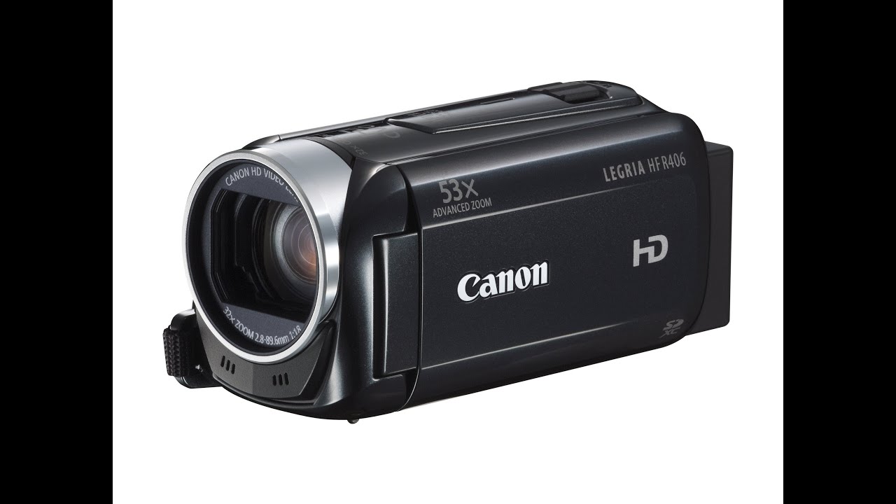 Canon LEGRIA HF R406 Распаковка и осмотр