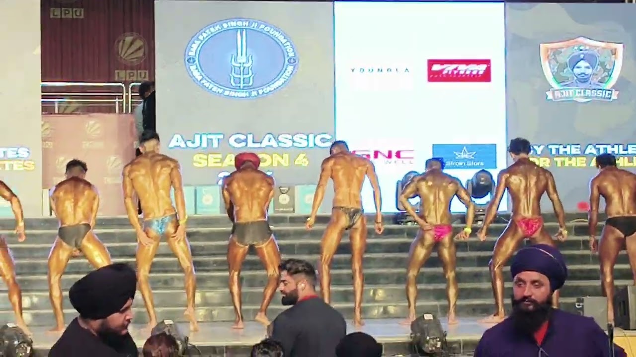 Ajit classic 🙏🏻🫡 bodybuilding competition#Jalandhar 🙏🏻🫡 next time trophy 🏆🙏🏻