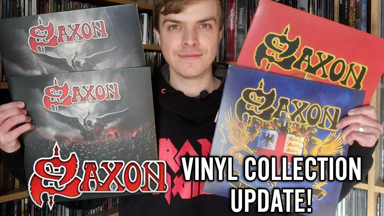 Collection Update! Ep: 82 "The Mighty" Saxon Vinyl hoard! (Heavy Metal/ NWOBHM)