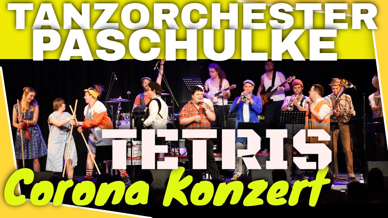 😷 Corona Konzert Tanzorchester Paschulke - Tetris - DrumView