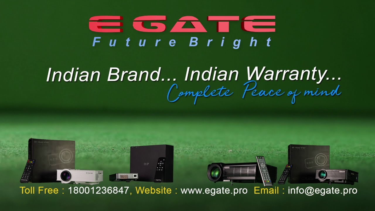 How to use Egate Projectors ? Wifi Projector | Android Projector | Miracast Projector