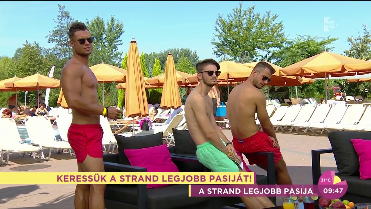 Mádai Vivien elpirult a kidolgozott férfitestek látványától - tv2.hu/fem3cafe
