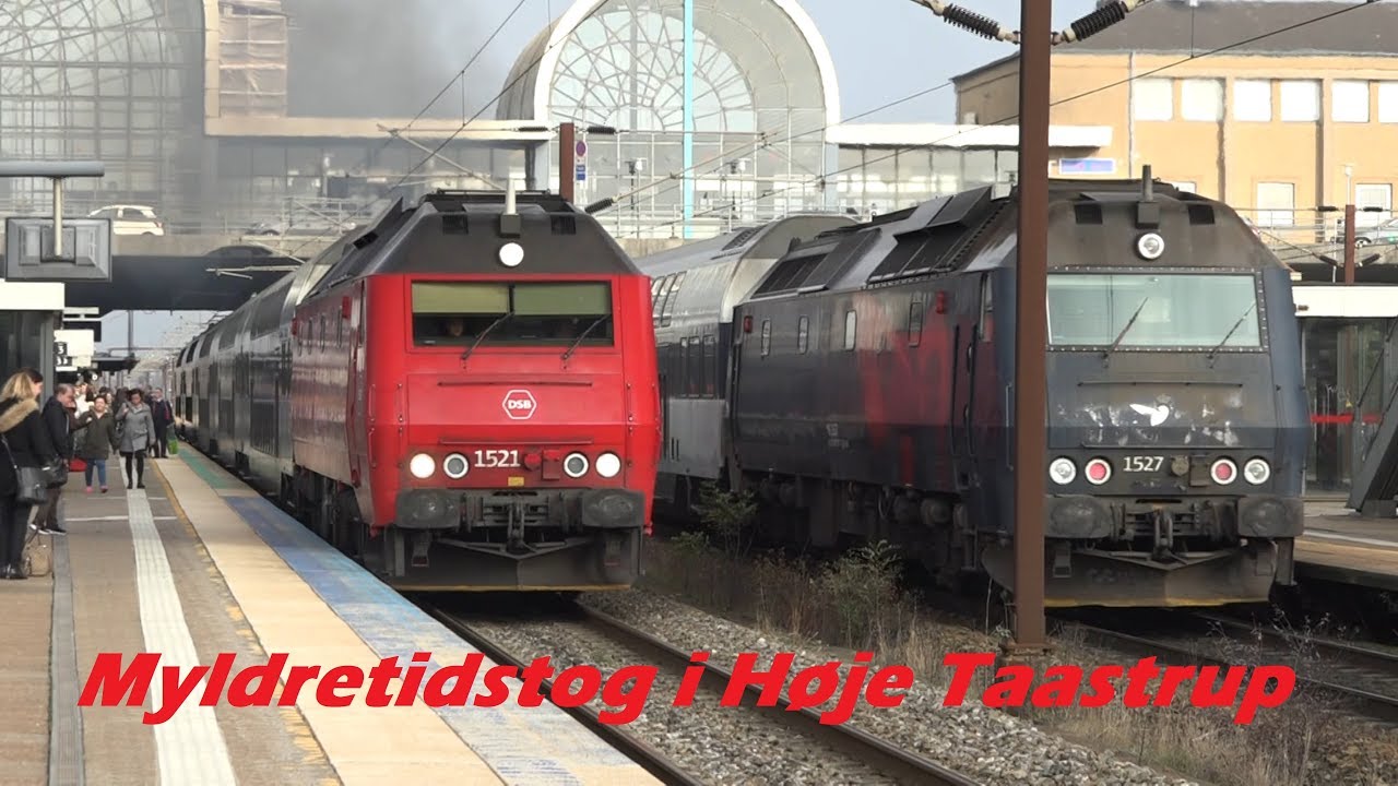 Myldretid på Høje Taastrup station