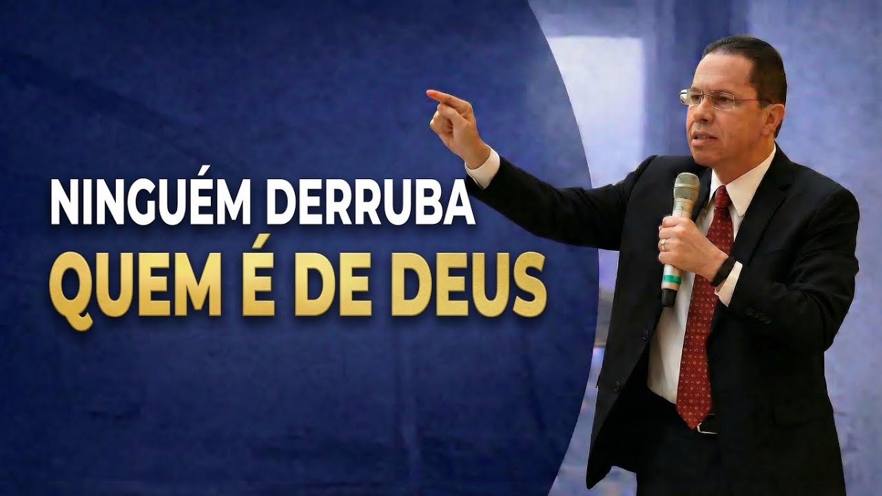 NINGUÉM PODE DERRUBAR QUEM É DE DEUS  l Bispo Jadson l