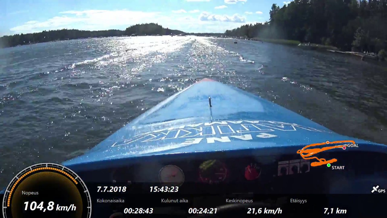 Kitöloppet 2018 alle 75hv (Argo 16 + Johnson 75)