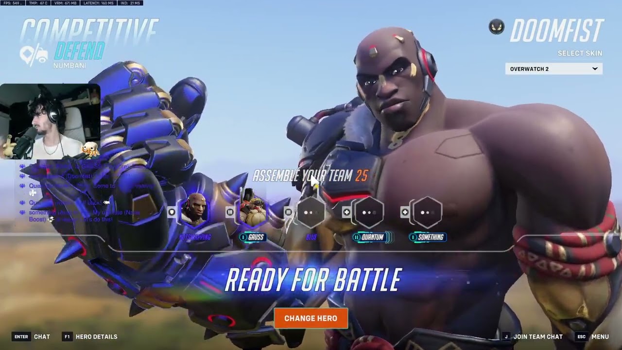 PERKS - POTG - COLOURHEX DOOMFIST GAMEPLAY - OVERWATCH 2 SEASON 15
