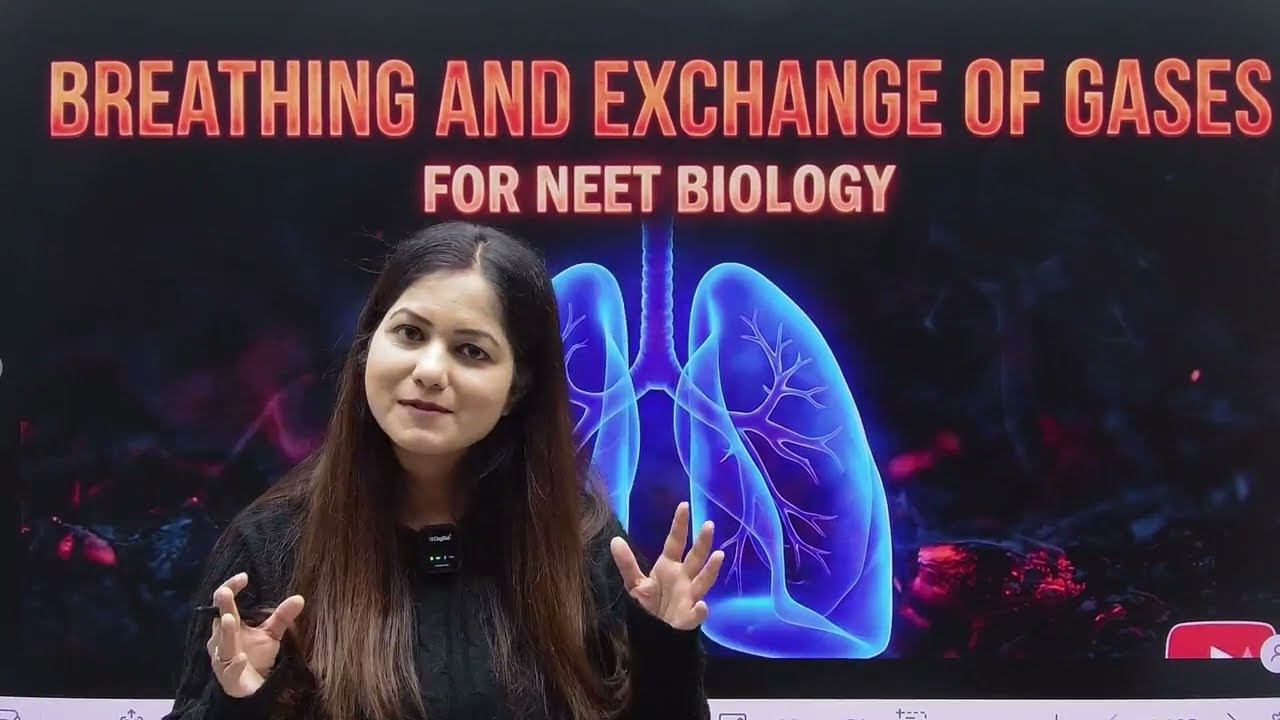 👍 Breathing and Exchange of Gases | NEET 2026 Biology | Complete Concept #NEET #JEE #Foundation