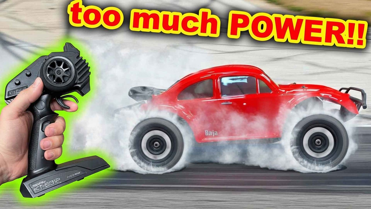 Сборка RC Bug со слишком большой МОЩНОСТЬЮ!!