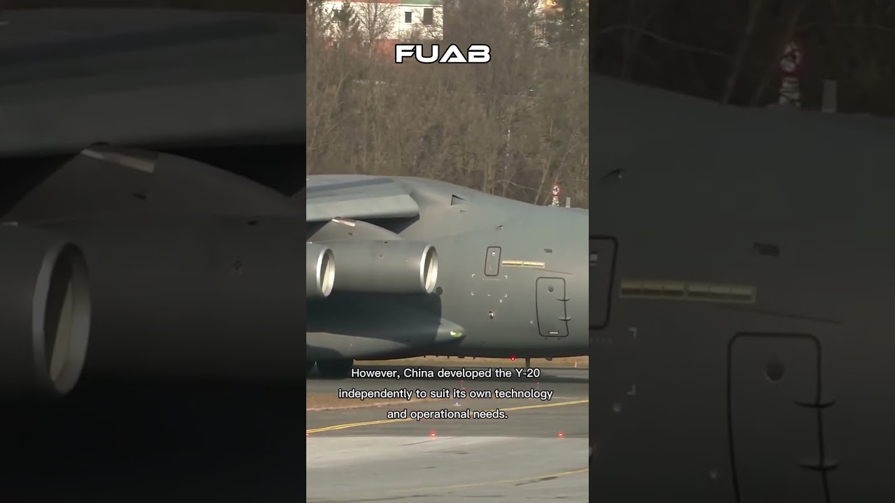 Какой самолёт вдохновил китайский Y-20? #вдохновение #китай #самолёт #y20