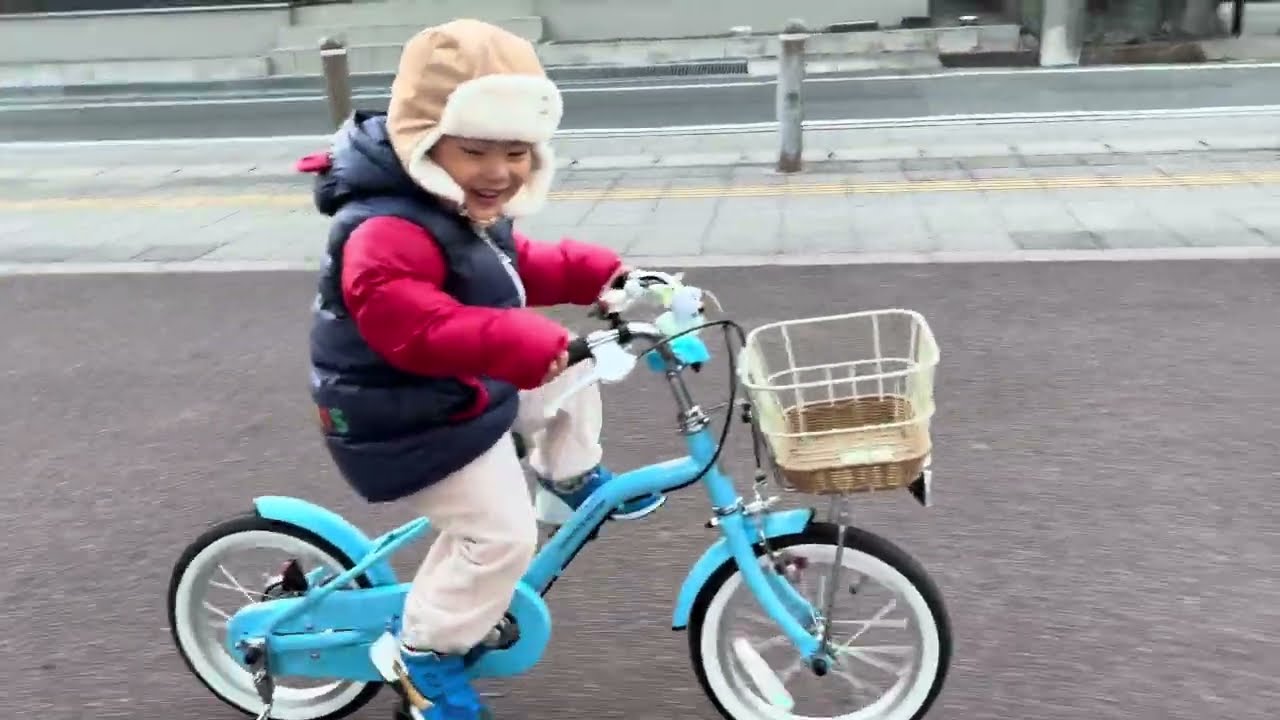 坊やの自転車買いましたね