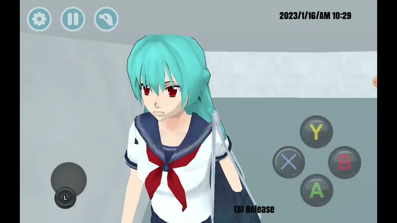 Skipping school to go out to a date (Game:High School Simulator 2018)