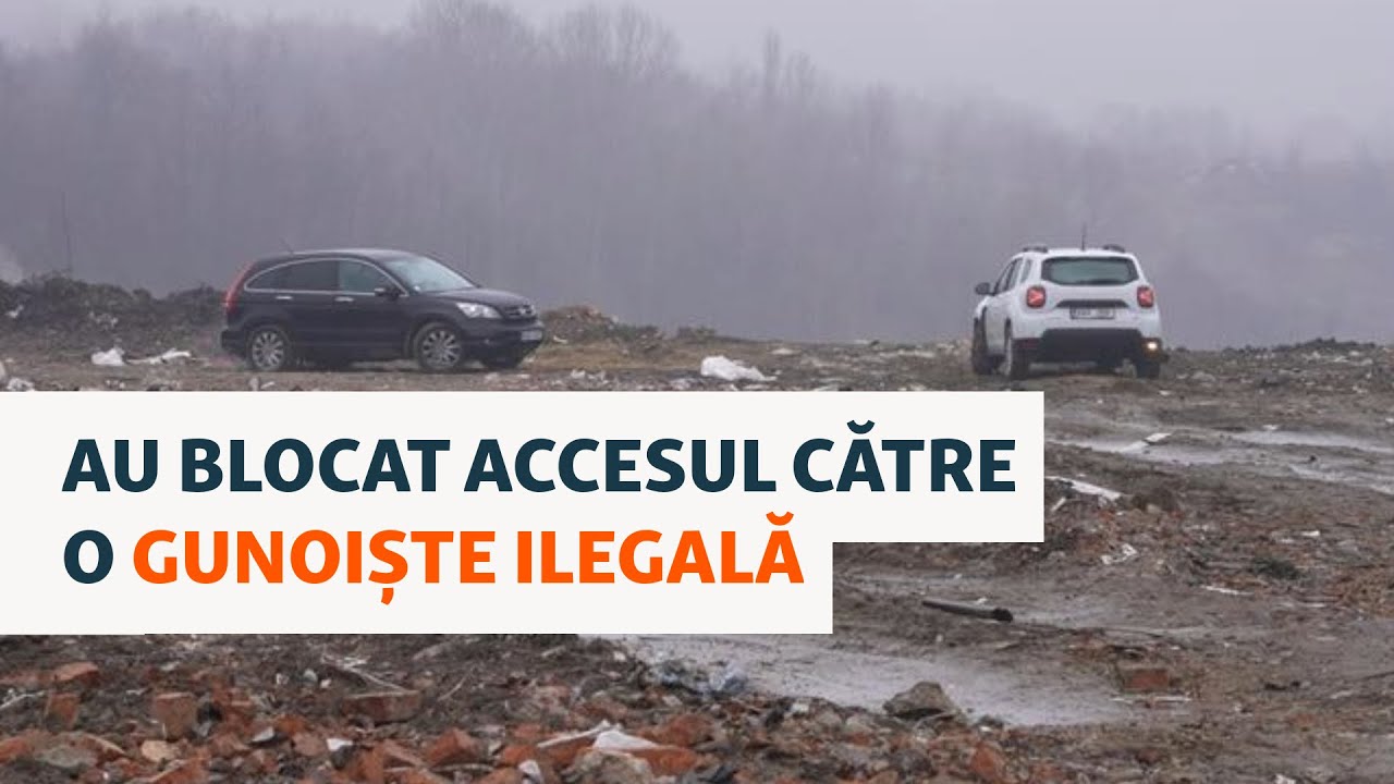 Locuitori din Trușeni au blocat accesul la o gunoiște ilegală, gestionată de autoritățile municipale