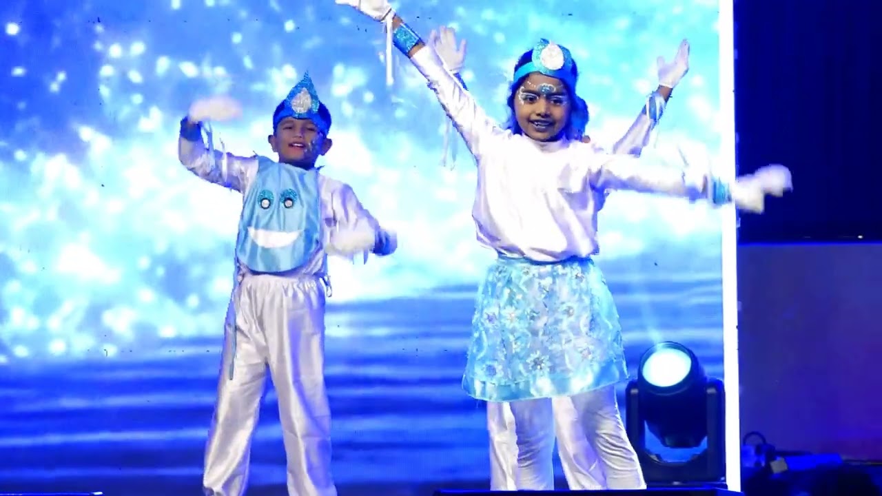 Waterdrop Dance - Astitva 4.0 Annual Day Celebrations Meridian School Uppal