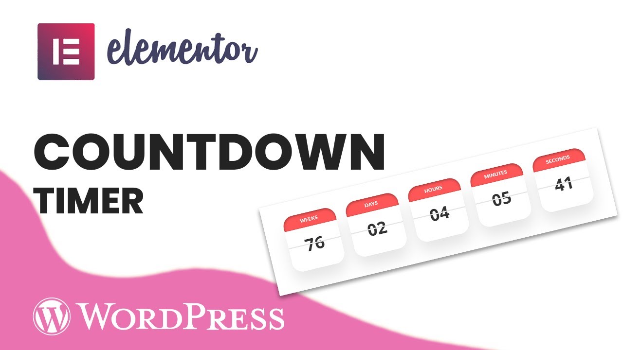 How to CREATE a COUNDOWN TIMER using ELEMENTOR in WORDPRESS | #2022 #wordpress #dev #easy #tutorial