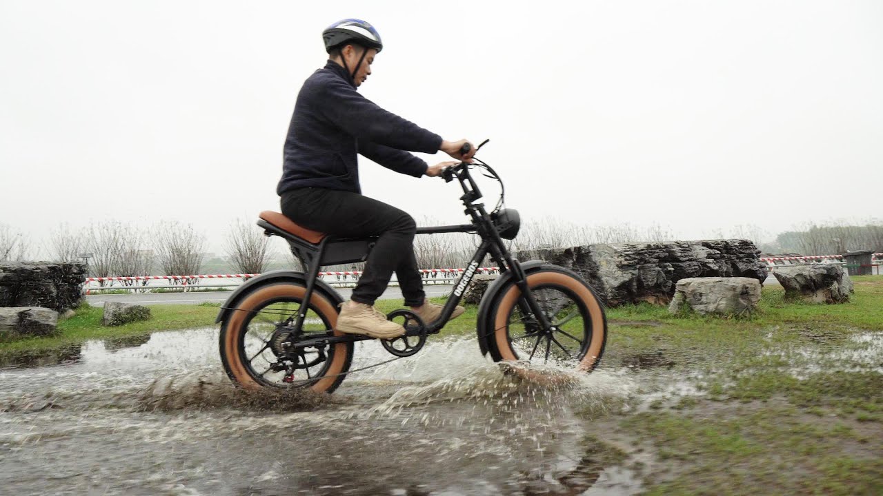Never limit, there is plenty to play! Deep cycling off-road EBIKE
